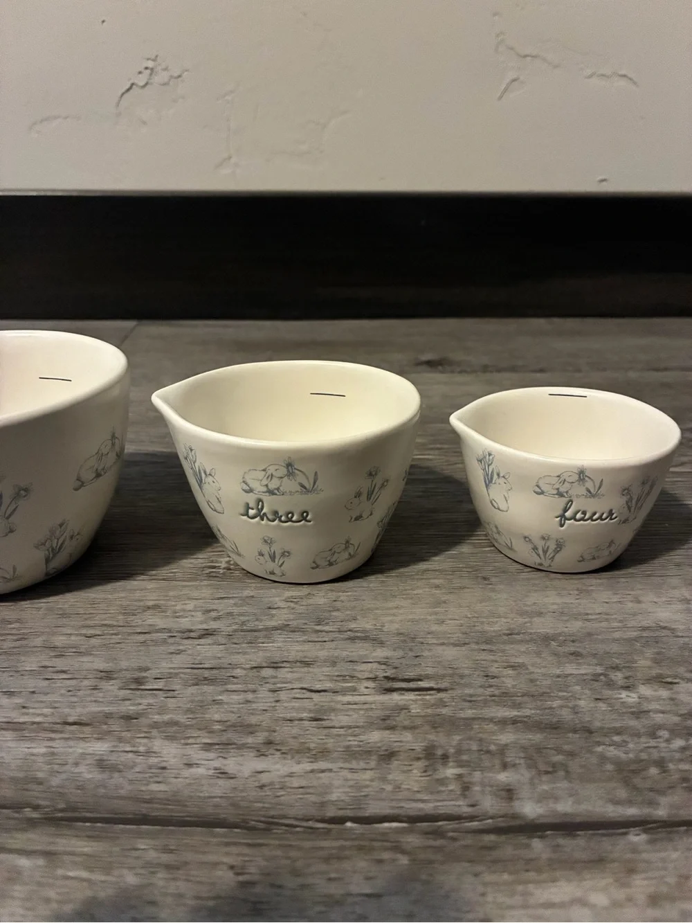 Rae Dunn bunny measuring cups